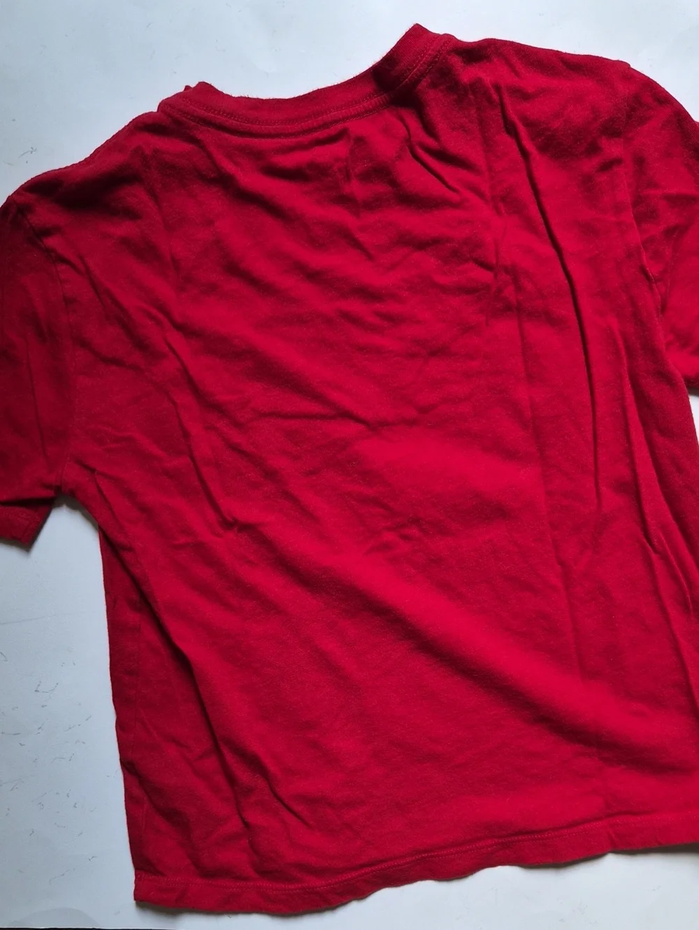 Old Navy Cotton Red Short Sleeve Crew Kneck T-shirt-Size M 8